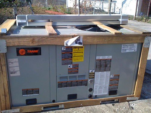 HVAC outdoor condenser unit serviced by Glendale AC Repair Pros